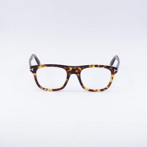 Tom Ford FT5939-B 053 Eyeglasses Havana 52mm Square Frame - Picture 4 of 10